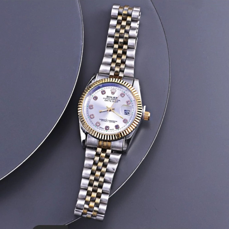 ساعتمچی مردانه ROLEX مدل 651 دارای روز شمار و جعبه