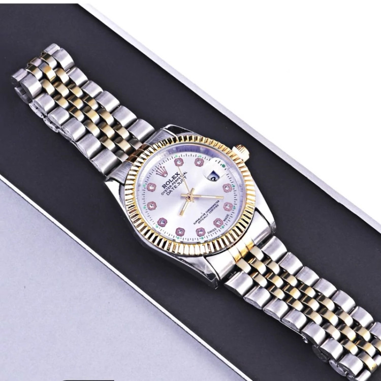 ساعتمچی مردانه ROLEX مدل 651 دارای روز شمار و جعبه
